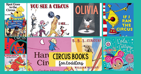 Best Circus Books for Toddlers and Kids to Read