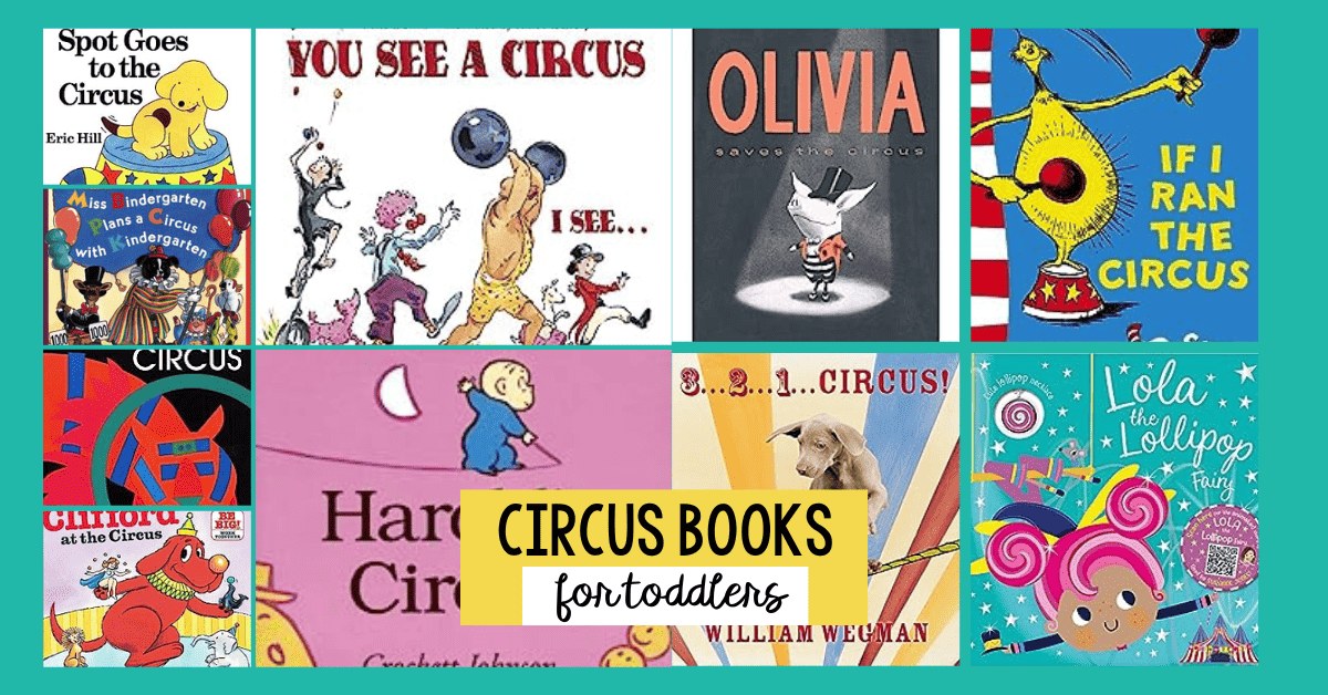 Best Circus Books for Toddlers and Kids to Read